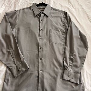 Geoffrey Beene Classic Gray Dress Shirt